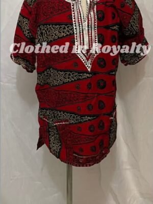 Boys kitenge shirt 5-7 years old