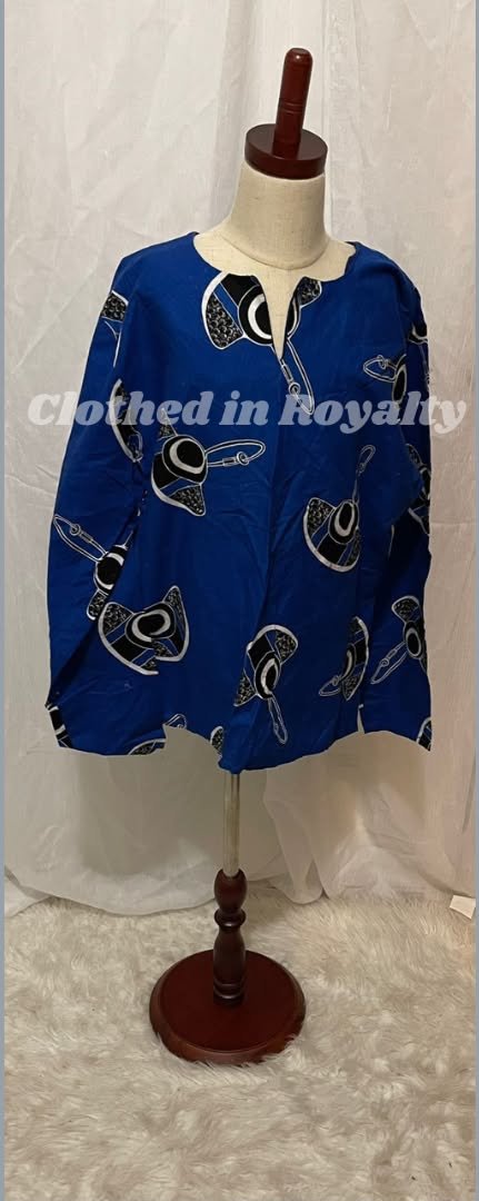 Boys kitenge shirt 9-11 years old