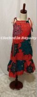 Girls kitenge dress 5-7 years old