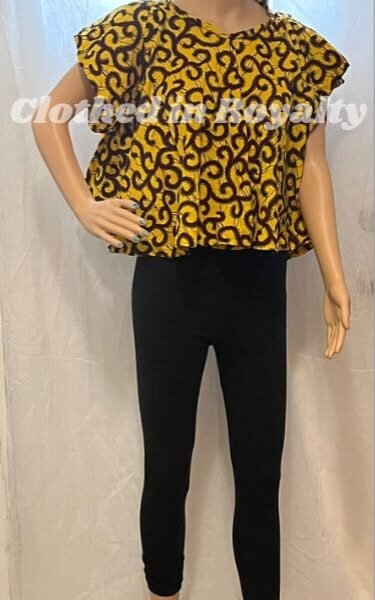 Kitenge top Size large