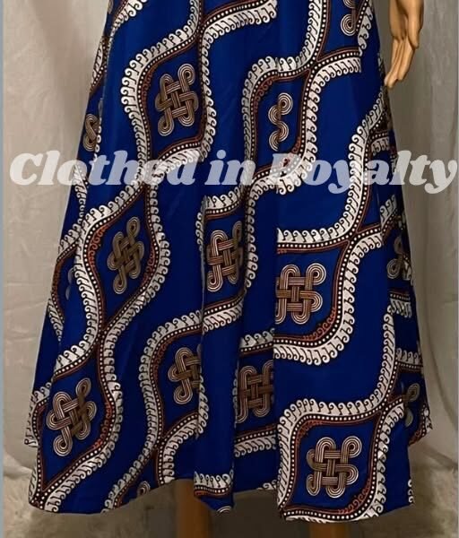 Kitenge wrap skirt one size fits all